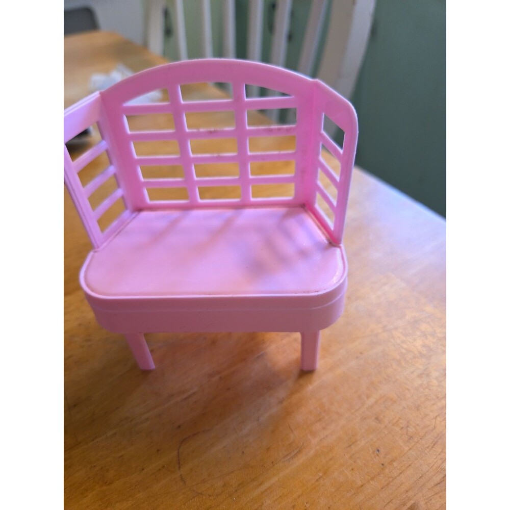 Pink Barbie Bench Playhouse